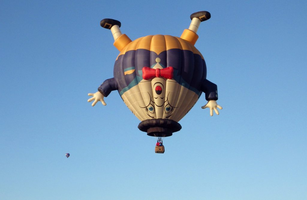 Balon w kształcie Humpty Dumpty